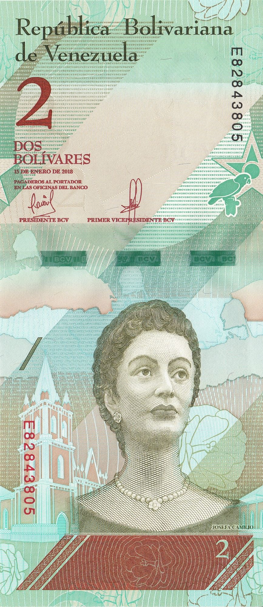 2 bolívares